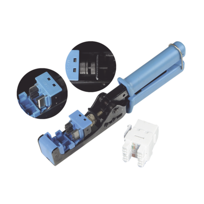 EPCOM POWERLINE Pinza para Plegado de conectores KEYSTONE CAT5 / CAT6 (SIN CONECTORES) (Requiere Conector Especial) MOD: EP-5084