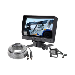 EPCOM Sistema Profesional de Monitor y Cámara Alámbrico para Montacargas y Vehiculos EP790J