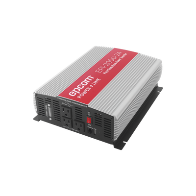 EPCOM POWERLINE Inversor Onda Pura 2000W, Ent: 24 Vcc, Sal: 115 Vca 60 Hz MOD: EPI-2000-24