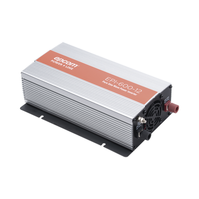 EPCOM POWERLINE Inversor de Corriente Onda Pura 600W, Ent: 12 Vcc, Sal: 115 Vca 60 Hz MOD: EPI-600-12