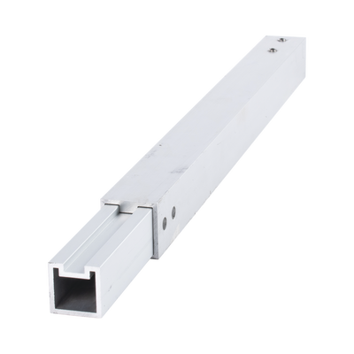 SYSCOM Soporte ajustable 455mm aluminio anodizado MOD: EPLALG2455