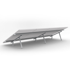 EPCOM POWERLINE Montaje para Panel Solar, Riel "7" de 4200mm para Módulos con Espesor de 40mm, Velocidad de Viento Máx. 162km/h EPL-AM01-1X4V2