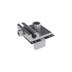 EPCOM POWERLINE Conector para Conexión a Tierra Física de Montajes de Paneles Solares con Riel 7 MOD: EPLELG201