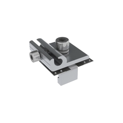 EPCOM POWERLINE Conector para Conexión a Tierra Física de Montajes de Paneles Solares con Riel 7 MOD: EPLELG201