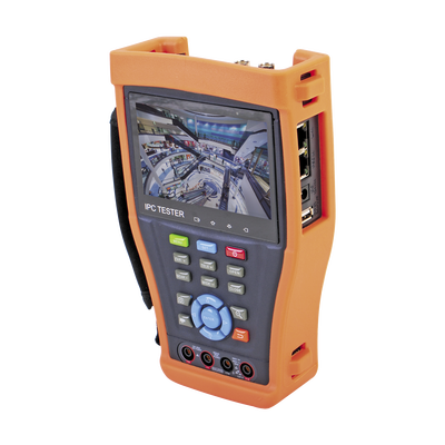 EPCOM Probador de Video con Pantalla LCD de 4.3" para IP / HD-TVI 3.0 (hasta 3MP) / Análogo, Multímetro Digital, Salida HDMI, WiFi MOD: EPMON-TVI-3.0