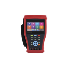 EPCOM Probador de Video Android con Pantalla LCD de 4.3" para IP 4K / HD-TVI (8MP), HD-CVI (8MP), AHD (5MP) / Multímetro Digital, HDMI Entrada/ Salida, WiFi EPMONTVI4K