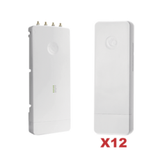 CAMBIUM NETWORKS Kit de 1 estación base ePMP3K MU-MIMO 4X4 802.11ac + 10 C050910C131A + 2 C050910C131A de regalo EPMP3K-HS2