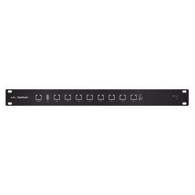 UBIQUITI NETWORKS Router EdgeMAX de 8 puertos Gigabit Ethernet Administrable MOD: ER-8
