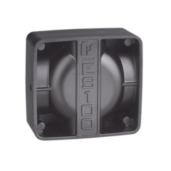 FEDERAL SIGNAL Bocina Dynamax, 100 W, Ideal para Espacios Reducidos MOD: ES-100
