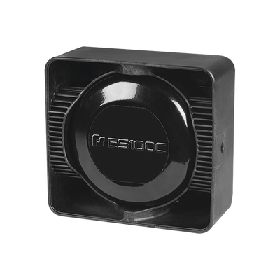 FEDERAL SIGNAL Bocina de emergencía de 100 W cubierta de plastic MOD: ES100C