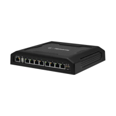 UBIQUITI NETWORKS EdgeSwitch 8XP Administrable de 8 Puertos Gigabit PoE PRO de 24 V Pasivo y 48 V Pasivo, con funciones avanzadas de Capa 2 MOD: ES-8XP