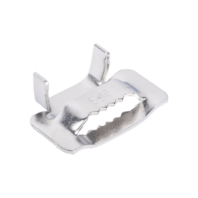PANDUIT Hebillas PanSteel™ de Acero Inoxidable 201, Para Uso con Fleje ESW16T76-CR2, Paquete de 100pz MOD: ESBE16-C2