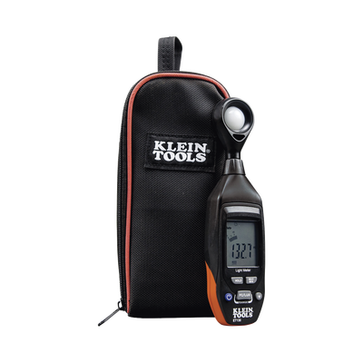 KLEIN TOOLS Medidor Digital de Luz de Rango Automático y Manual: 4000 fc; 40000 lux. ET130