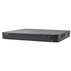 EPCOM PROFESSIONAL DVR 16 Canales TurboHD + 8 Canales IP/ 5 Megapixel- 3K Lite/ Acusense/ Audio por Coaxitron/ 1 Bahía de Disco Duro/ Salida de Video en Full HD EV-4016TURBO-D(C)