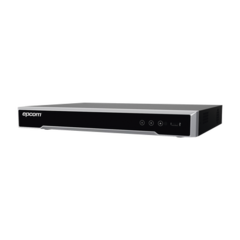 EPCOM DVR 8 Megapixel / 4 Canales TURBOHD + 4 Canales IP / 1 Bahía de Disco Duro / 4 Canales de Audio / 4 Entradas de alarma / Vídeoanálisis MOD: EV5004TURBO-X