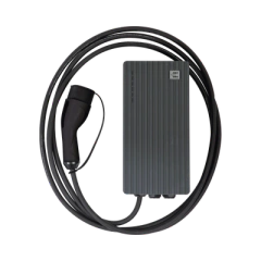 TELTONIKA ENERGY Estación de Carga para Vehículos Eléctricos con Conector Tipo 2 (Mennekes), 220Vca con Potencia de Salida de 7.4kW (32A / monofásica) MOD: EVC1010P1000