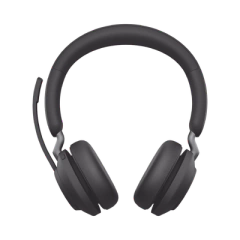 JABRA Jabra Evolve2 65, Auricular stereo versión UC con aislamiento de ruido activa, dongle USB-A indicador de ocupado (Busylight) (26599-989-999) MOD: EVOLVE2-65-STEREO-UC-BK-A