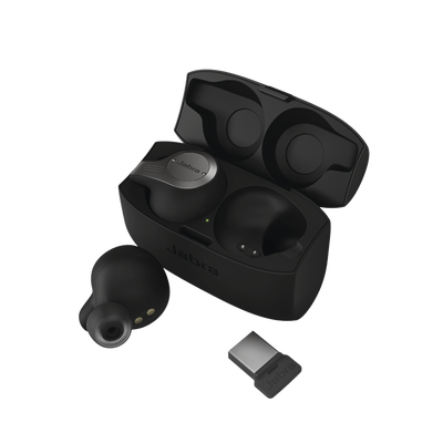 JABRA Jabra Evolve 65t MS, intra-auricular inalámbrico con certificación Microsoft Skype Empresarial (6598-832-109) MOD: EVOLVE-65T-MS