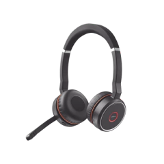 JABRA Jabra Evolve 75 SE Stereo, conexión Bluetooth, indicador de ocupado, USB-A Compatible con cualquier plataforma UC (7599-848-109) EVOLVE75SEDUOUC