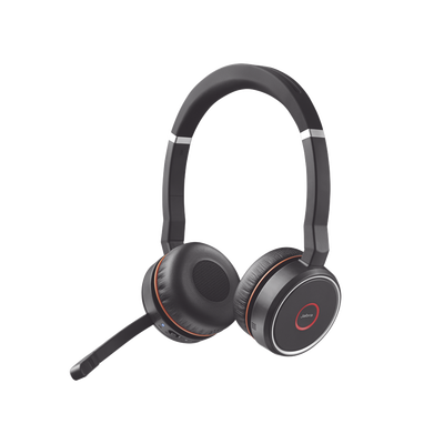 JABRA Jabra Evolve 75 SE Stereo, conexión Bluetooth, indicador de ocupado, USB-A Compatible con cualquier plataforma UC (7599-848-109) EVOLVE75SEDUOUC