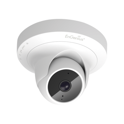 ENGENIUS Punto de Acceso ac con Modo MESH y Camara IP de 2 MP, Hasta 800 mW de potencia, Doble Banda Simultanea 2.4 y 5 GHz Hasta 1167 Mbps, Soporta PoE 802.3at/af MOD: EWS1025CAM