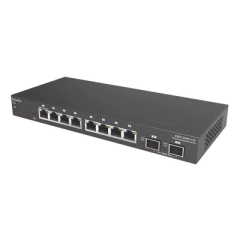 ENGENIUS Switch Administrable Capa 2 de 8 Puertos Gigabit Serie Neutron. MOD: EWS1200D-10T