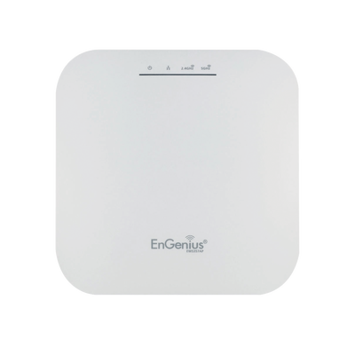 ENGENIUS Punto de Acceso Mesh 2x2 WiFi 6, Para Gran Capacidad de Usuarios, Hasta 1,200 Mbps (5 GHz) y 574 Mbps (2.4 GHz), Soporta PoE 802.3af, Compatible con 802.11a/b/g/n MOD: EWS357AP