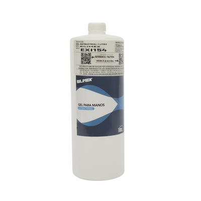 SILIMEX Gel antibacterial para uso externo, elimina 99% de los virus, con 70% de alcohol MOD: EXI154