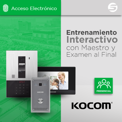 KOCOM Curso de Videoporteros y Audioporteros analógicos Kocom. MOD: EXPERTKOCOM