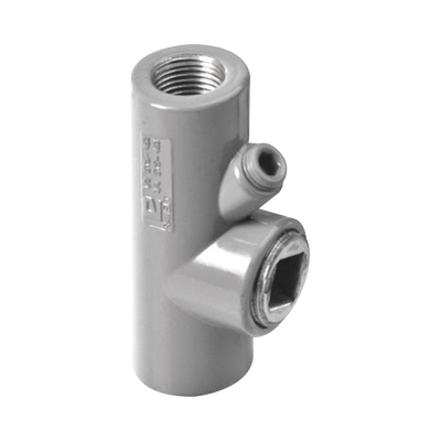 RAWELT Sello hembra de 1" (25.4 mm) de aluminio para areas peligrosas tipo EYS libre de cobre. MOD: EYS-05-50