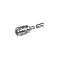 Times Microwave Conector N Hembra Plegable con Pin Cautivo para cables MOD: EZ-240-NF-X