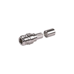 Times Microwave Conector N Hembra Plegable con Pin Cautivo para cables RG8 LMR-400 MOD: EZ-400-NF-X