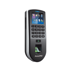 ZKTECO - AccessPRO Lector Biométrico / 3,000 Huellas / 5,000 Tarjetas / Compatible con ADMS / TCP-IP / Soporta F12 como Esclavo MOD: F19