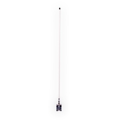 HUSTLER Antena Móvil para Rango de Frecuencia de Banda Civil (CB) 26.960 - 27.400 MHz. MOD: F-60W