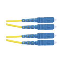 PANDUIT Jumper de Fibra Optica Monomodo 9/125 OS2, SC-SC Duplex, OFNR (Riser), Color Amarillo, 5 Metros MOD: F923RSNSNSNM005