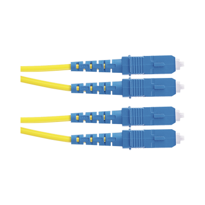 PANDUIT Jumper de Fibra Optica Monomodo 9/125 OS2, SC-SC Duplex, OFNR (Riser), Color Amarillo, 5 Metros MOD: F923RSNSNSNM005