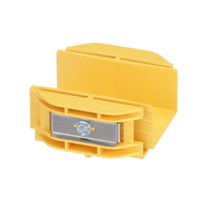 PANDUIT Union Recta "Cople", Para Canaleta FiberRunner™ 2X2, Color Amarillo MOD: FBC2X2LYL