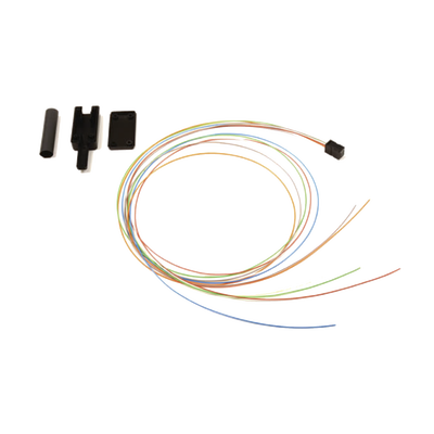 SIEMON Kit Breakout de 6 fibras, para convertir fibra (Loose Tube) de 250 a 900 micras, 1 metro MOD: FBK-E06