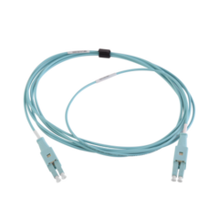 SIEMON Jumper de Fibra Óptica BladePatch LC-LC Duplex, Multimodo 50/125 OM4, OFNR, Color Aqua, 3 Metros MOD: FBP-LCLC5V-03AQ
