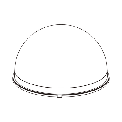 Hanwha Techwin Wisenet Burbuja cristalina para domos Wisenet MOD: FC15-002790B