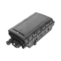 FIBERHOME Caja de Distribución de Fibra Óptica para 48 empalmes con 16 acopladores SC/APC, enterrado directo, IP68 MOD: FDP-430D