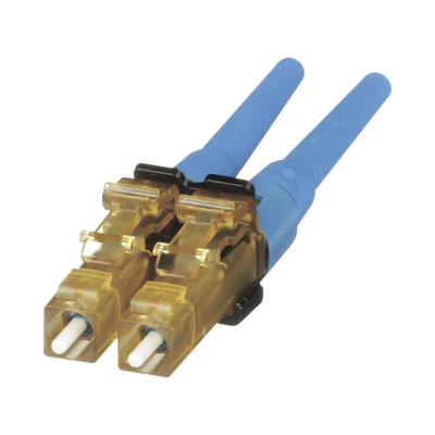PANDUIT Conector de Fibra Óptica LC Duplex OptiCam, Monomodo 9/125 OS2, Pre-pulido, Color Azul MOD: FLCDSCBUY