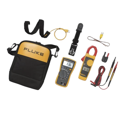 FLUKE Juego de Multímetro FLUKE-116 y Amperímetro de Gancho FLUKE-116/323KIT