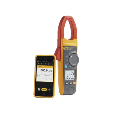 FLUKE Amperímetro de Gancho 600A Trms AC/DC con FC FLUKE-374FC