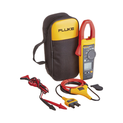 FLUKE Amperimetro de Gancho, Para Medida de Corriente en CA de 999 A y Tensión en CA y CC de 600V MOD: FLUKE-376FC