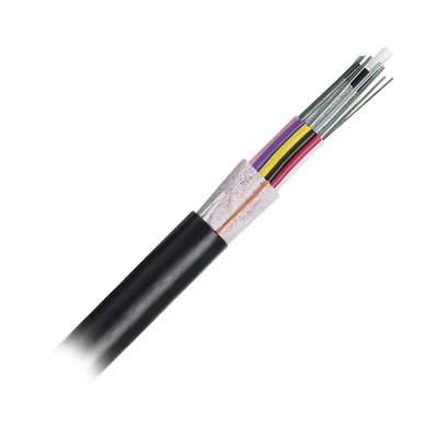PANDUIT Cable de Fibra Óptica 6 hilos, OSP (Planta Externa), No Armada (Dieléctrica), MDPE (Polietileno de Media densidad), Multimodo OM3 50/125 Optimizada, Precio Por Metro MOD: FOTNX06