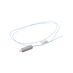 SIEMON Pigtail de Fibra Óptica SC Simplex, Multimodo OM3 XGLO 50/125, OFNR, Color Aqua, 1 Metro MOD: FP1B-SC5L-01AQ