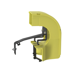 PANDUIT Bajada Para Canaleta FiberRunner™, Uso con Medidas 4x4, 6X4, 12X4, o 24X12, Con Reducción a 2X2, Color Amarillo MOD: FRSPJ2X2LYL