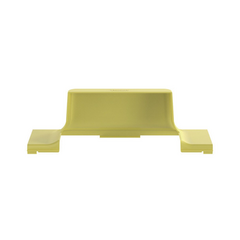 PANDUIT Tapa de Bajada Vertical FRSPJ4X4LYL, Para Canaleta FiberRunner® 12X4, Color Amarillo FRSPJC412LYL