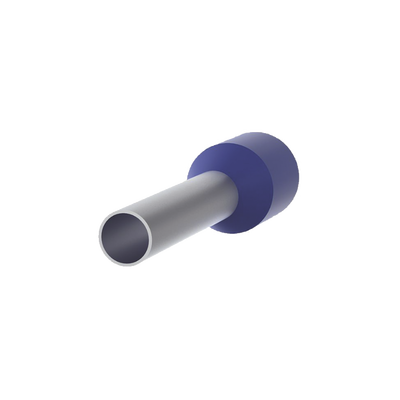 PANDUIT Ferrule Aislado Para Cables 14 AWG, PIN de 12 mm de Longitud, Mango Color Azul, Paquete de 500pz MOD: FSD80-12-D